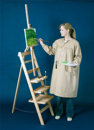 AMI Artist Paint Cotton Overcoat