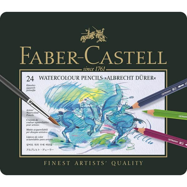 Faber Castell Water Color pencils Albrecht Dürer tin of 24