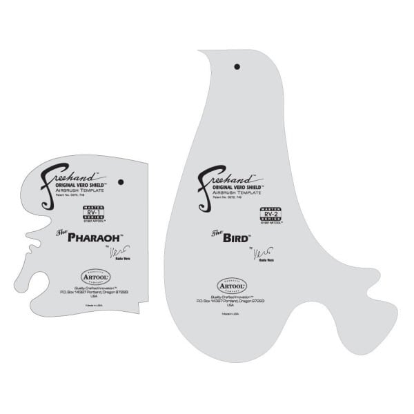 Artool Freehand Template Bird + Pharaoh by Radu Veru VIMFHRVSP
