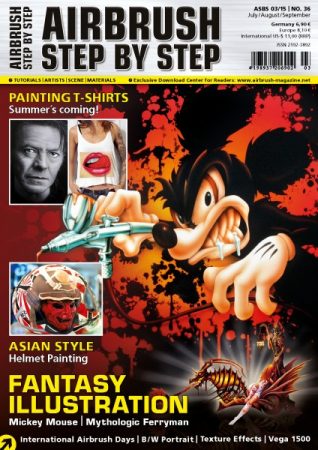 Airbrush Step by Step Magazine English 03/15
