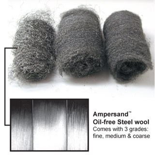 Ampersand Claybord Steelwool 3pcs