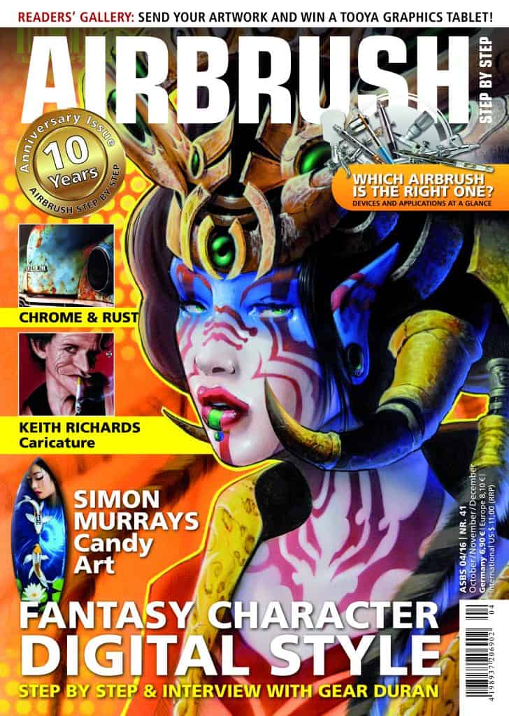 Airbrush Step by Step Magazine English 04/16
