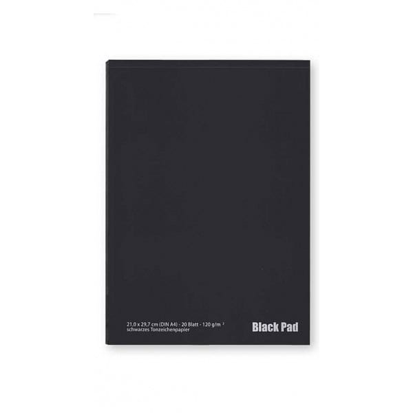 Black Pad Paper A4 120g. 20 sheets