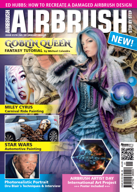 Airbrush Step by Step Magazine English 01/19