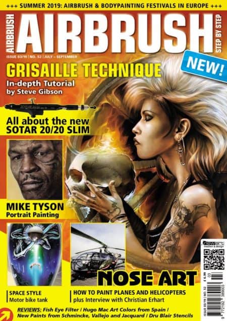 Airbrush Step by Step Magazine English 03/19