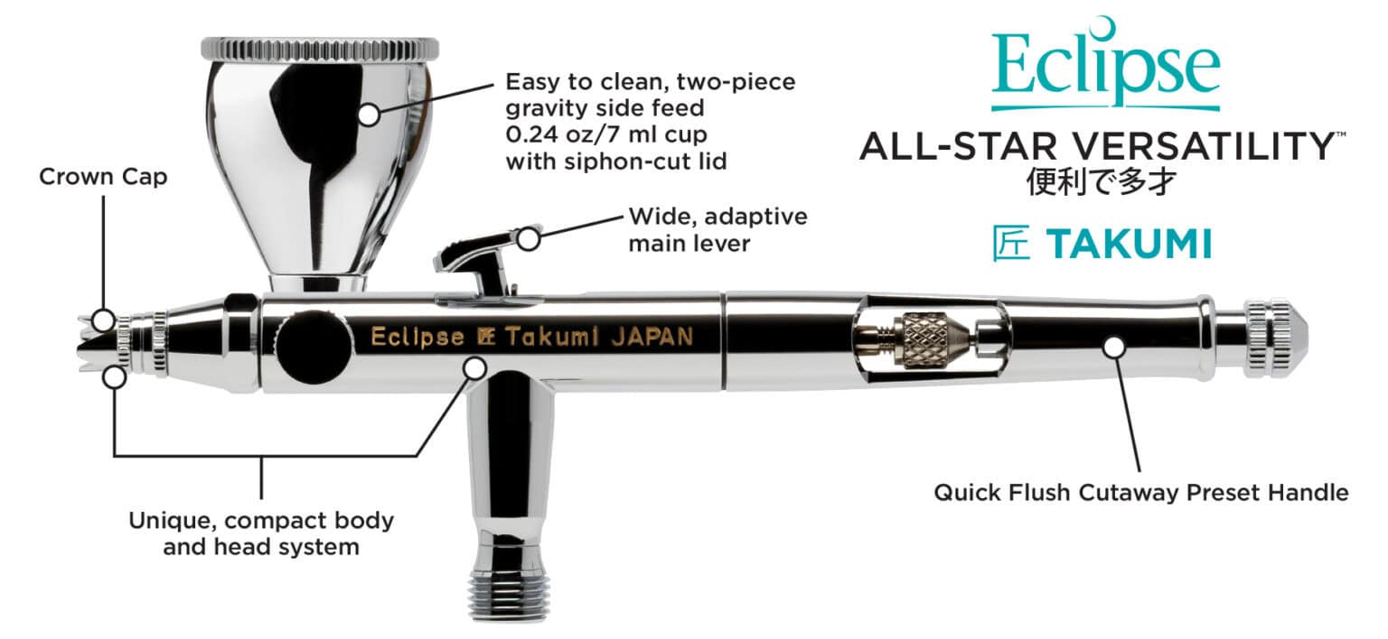 Iwata Eclipse Takumi Airbrush - Image 2