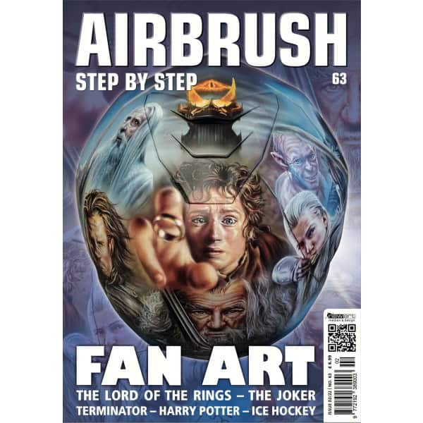 Airbrush Step by Step Magazine English 02/22
