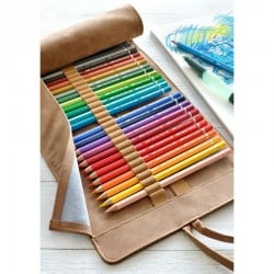 Faber-Castell Albrecht Dürer Watercolour Pencils Set of 30 & Pencil Roll + water brush - Image 3