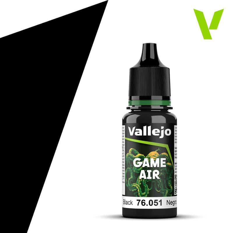 Vallejo Game Air -  Black (18ml)