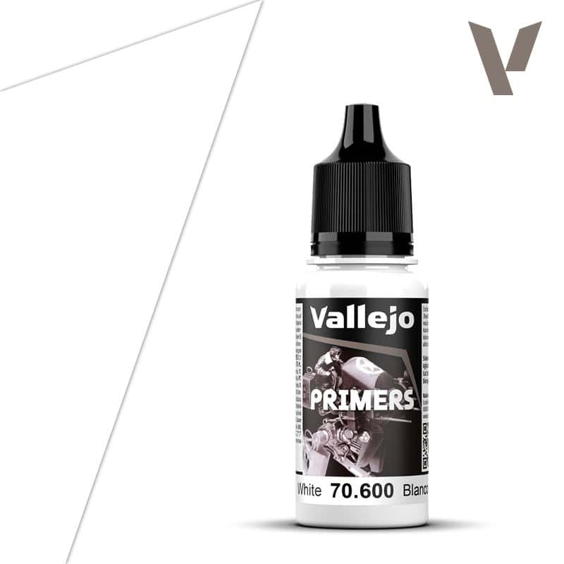 Vallejo Surface Primer - White (18ml)