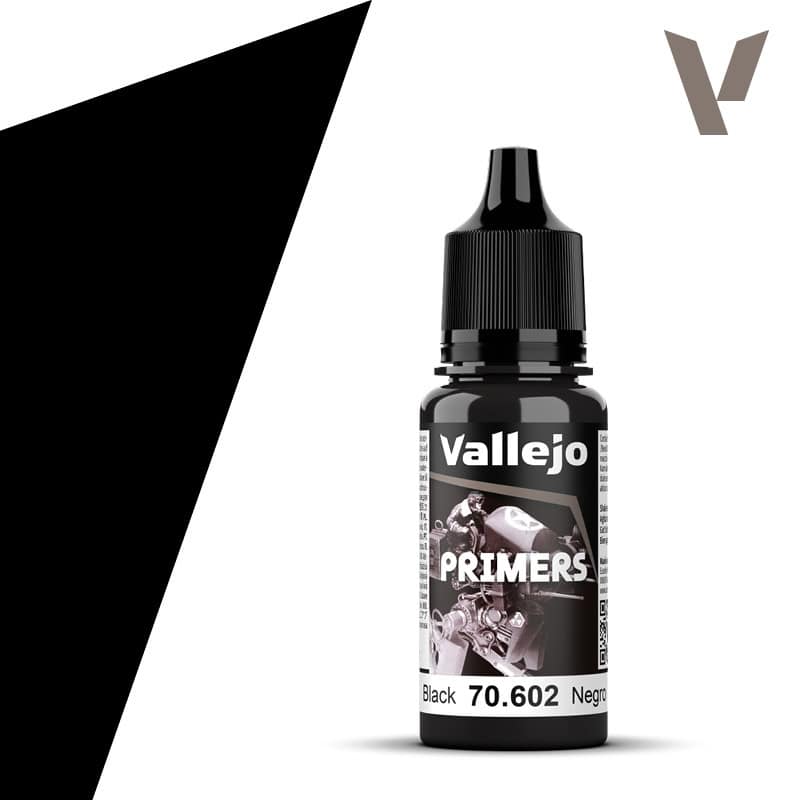 Vallejo Primer per superfici - Nero (18 ml)