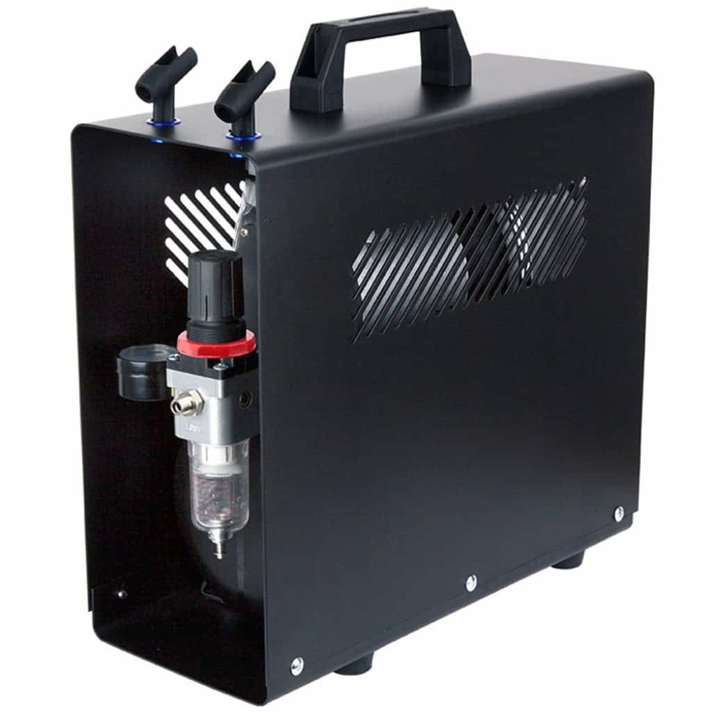 fengda as 196a airbrush compressor w/air tank