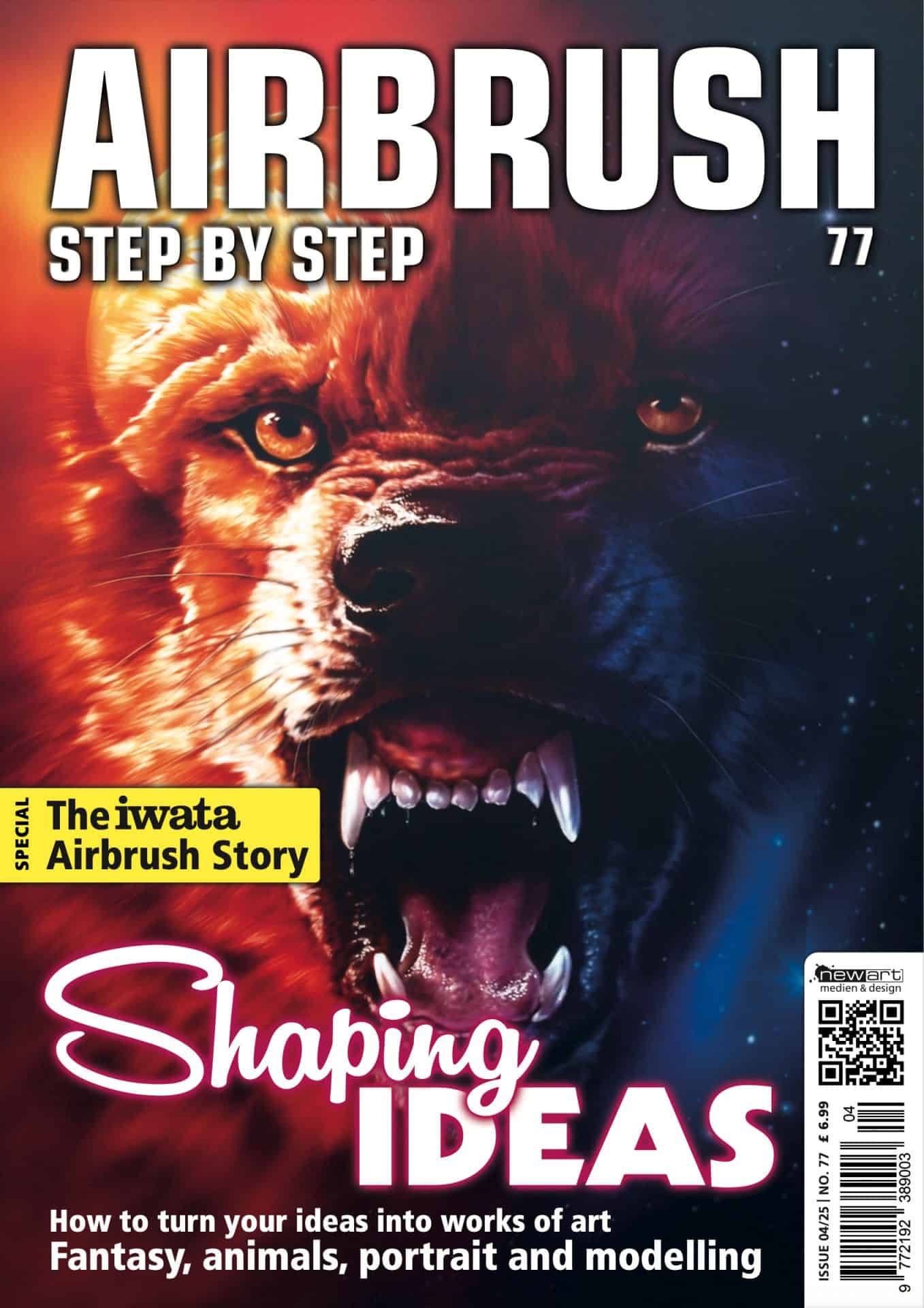 airbrush step by step magazine english 04/25