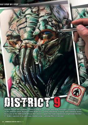 airbrush step by step magazine english 04/25