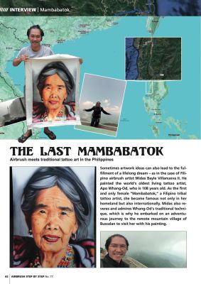 airbrush step by step magazine english 04/25