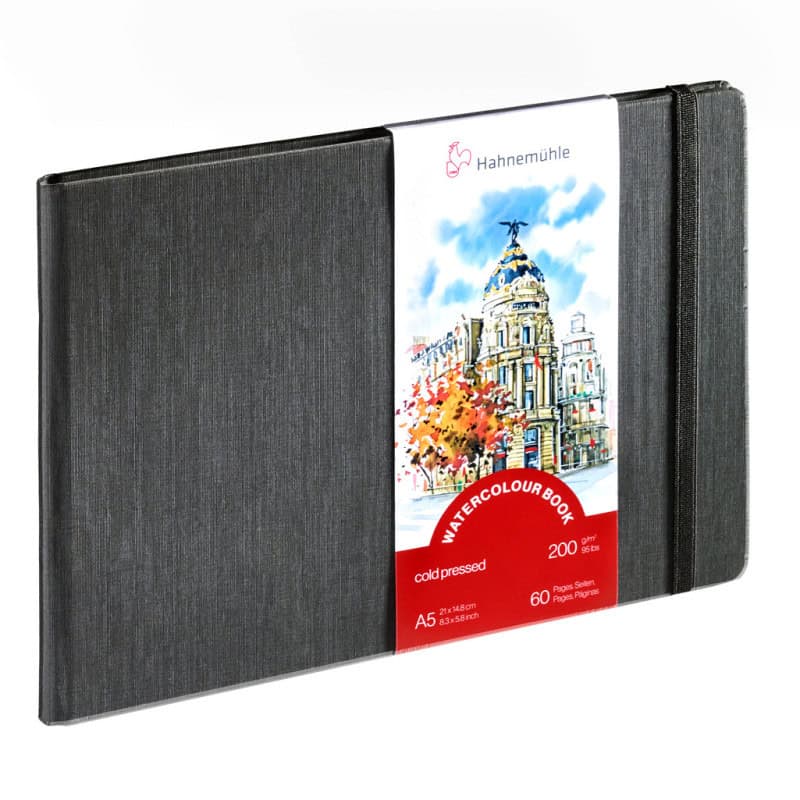hahnemuhle watercolour book landscape a5
