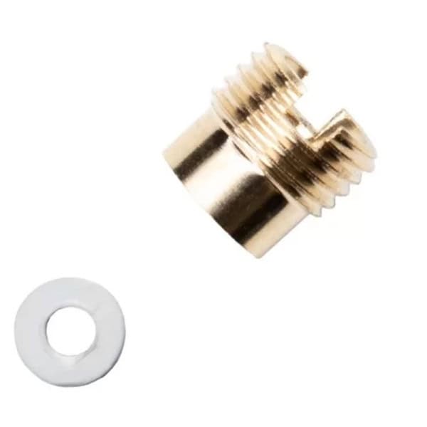 Junta de aguja y tornillo de PTFE Harder & Steenbeck 702331 (número anterior 123450)