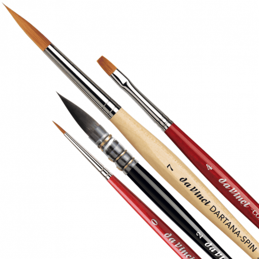da vinci urban watercolor brush set 4pc