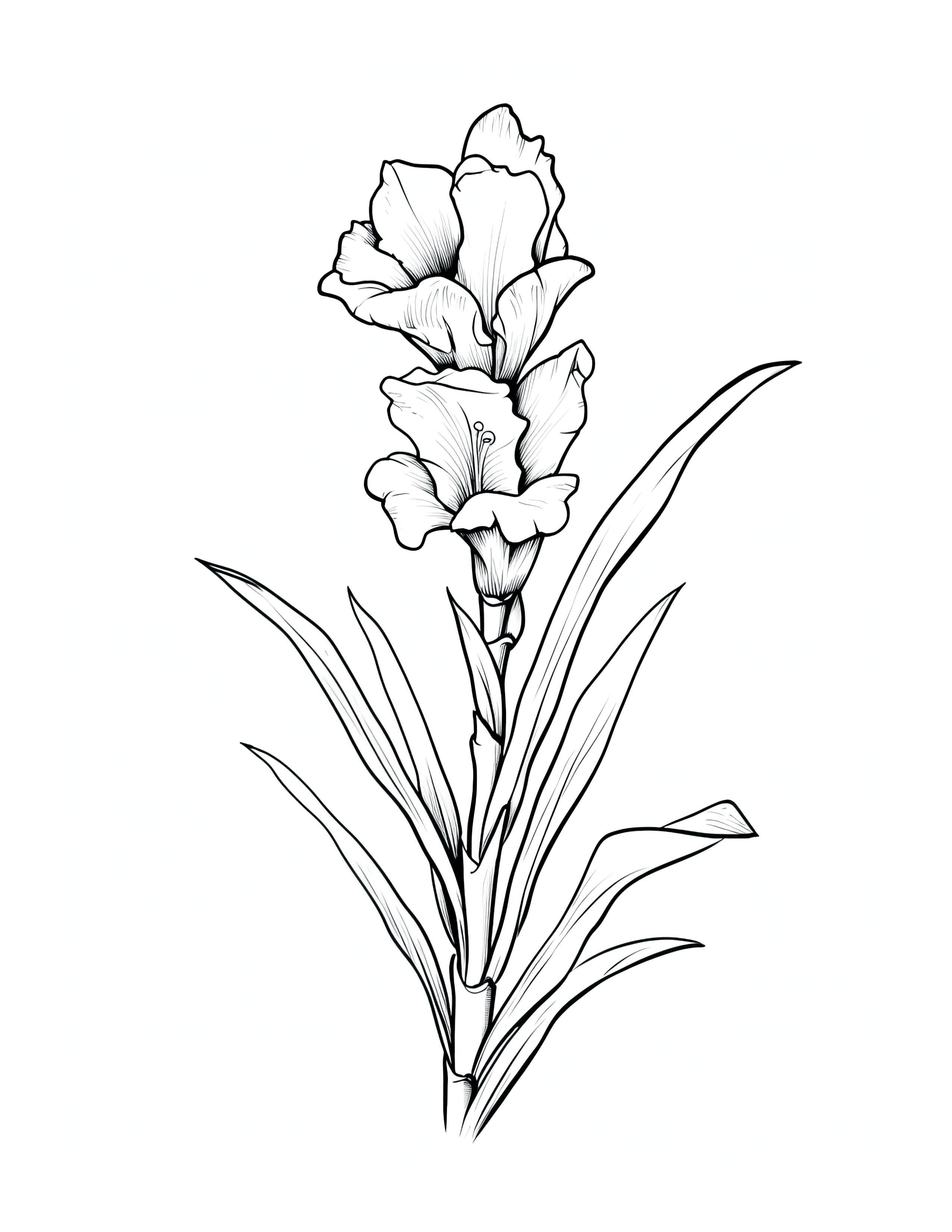 Free Flower Coloring Page 81 Free Coloring Adventure