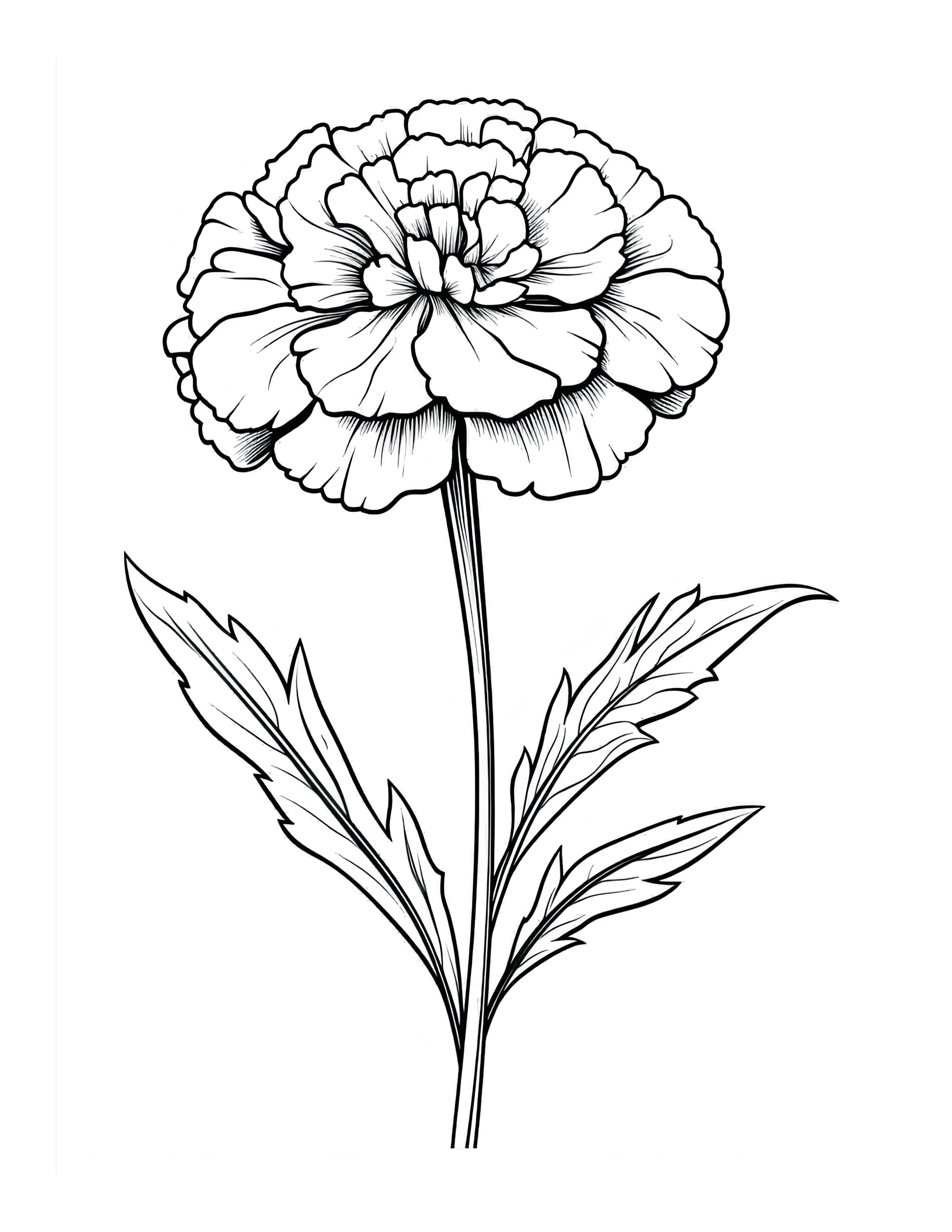 Free Flower Coloring Page 95 Free Coloring Adventure