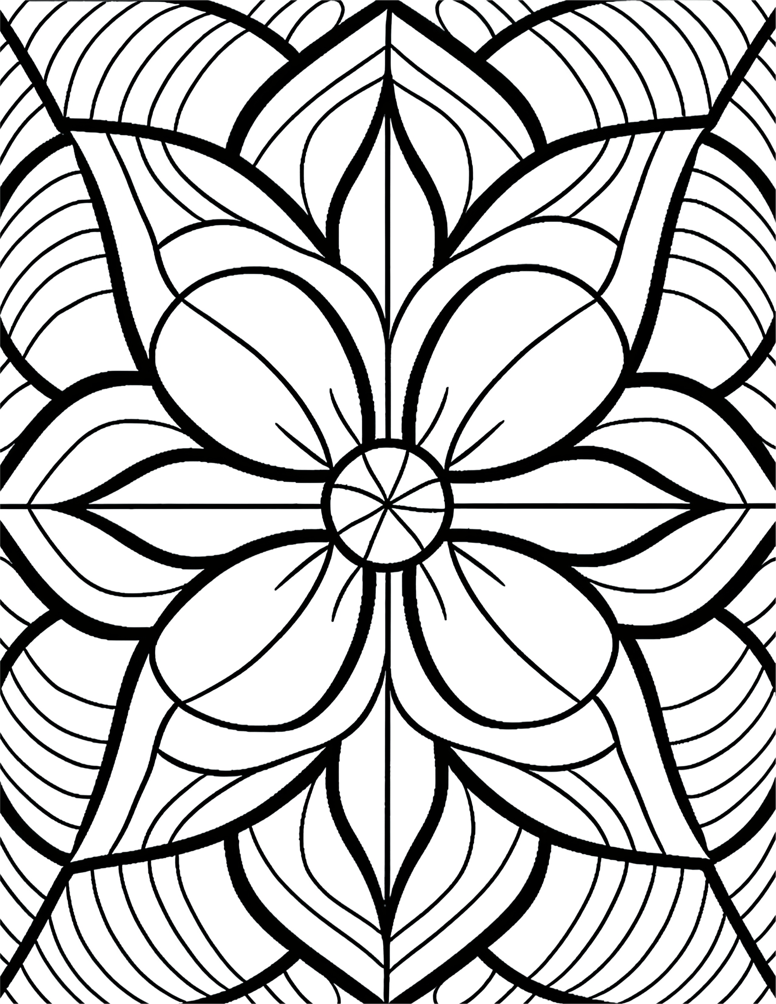 Free Simple Patterns Coloring Page 25 Free Coloring Adventure