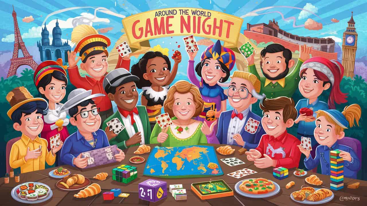 You are currently viewing Around The World Game Night: International Fun and Games
