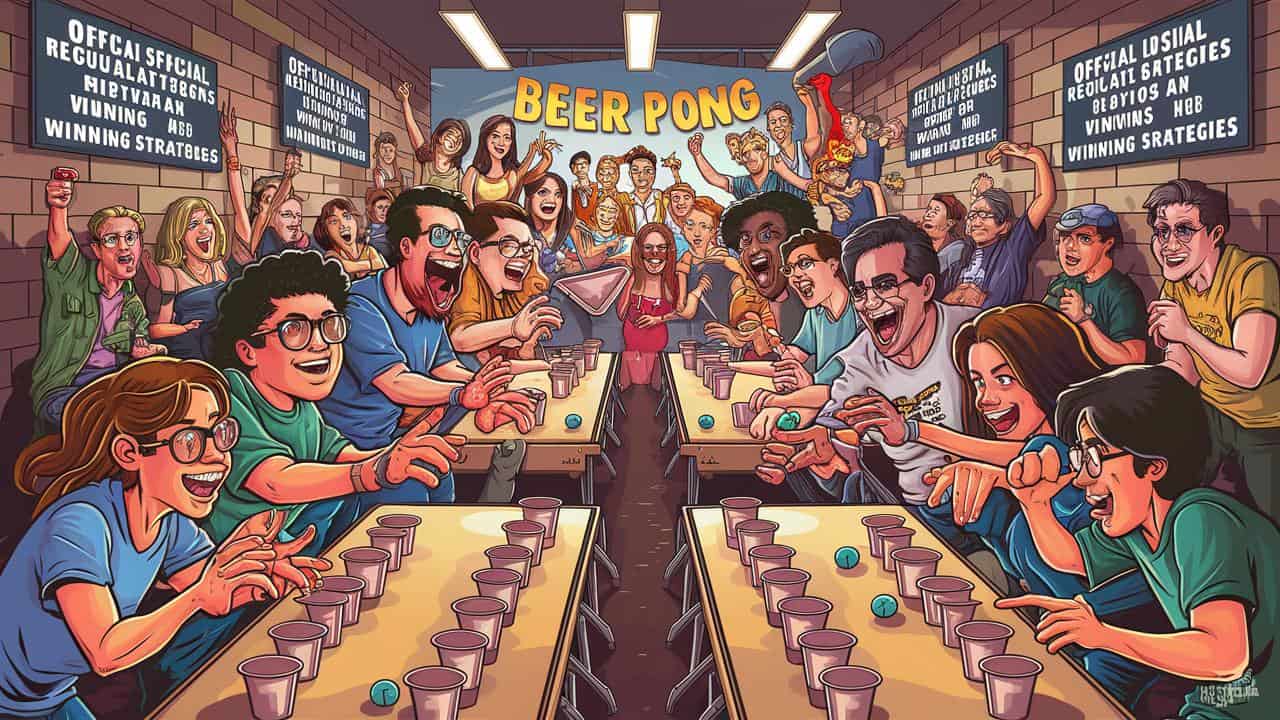 You are currently viewing Beer Pong Rules: Official Regulations and Winning Strategies