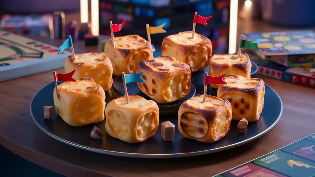 You are currently viewing Dice Shaped Mini Grilled Cheese Bites for Game Night