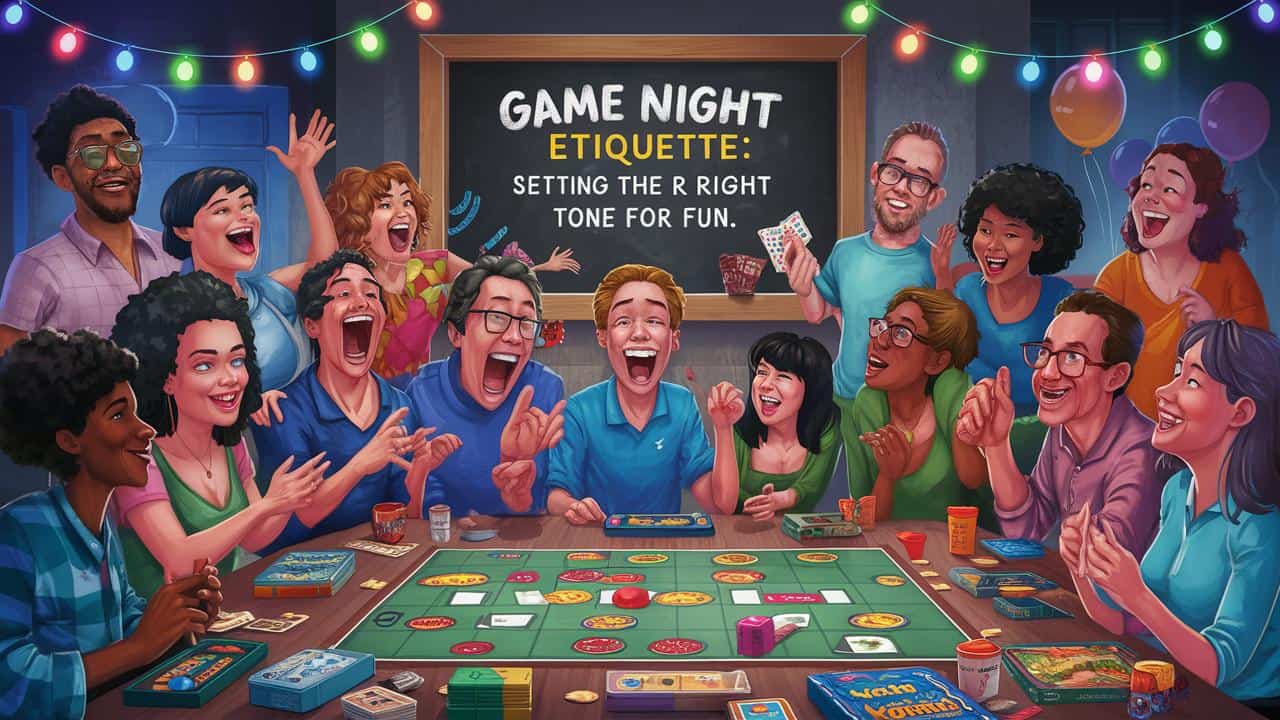 You are currently viewing Game Night Etiquette: Setting the Right Tone for Fun