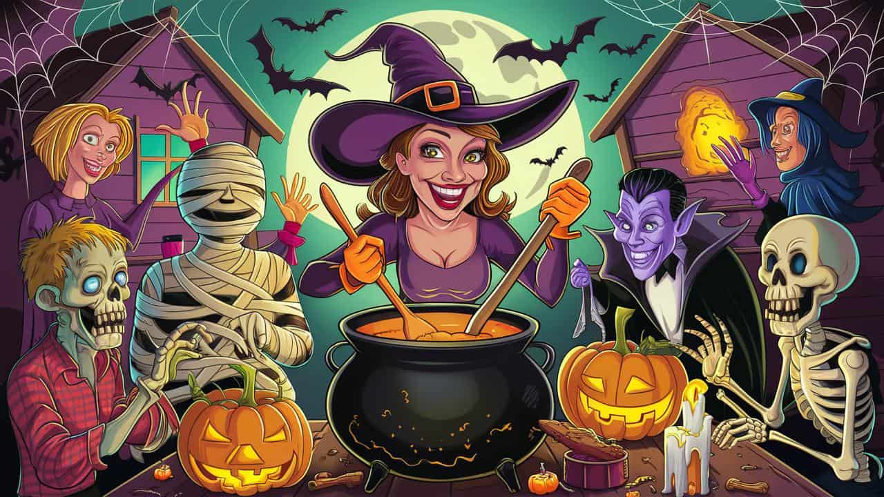 You are currently viewing Halloween Party Game Ideas for Adults – Fun Spooky Activities