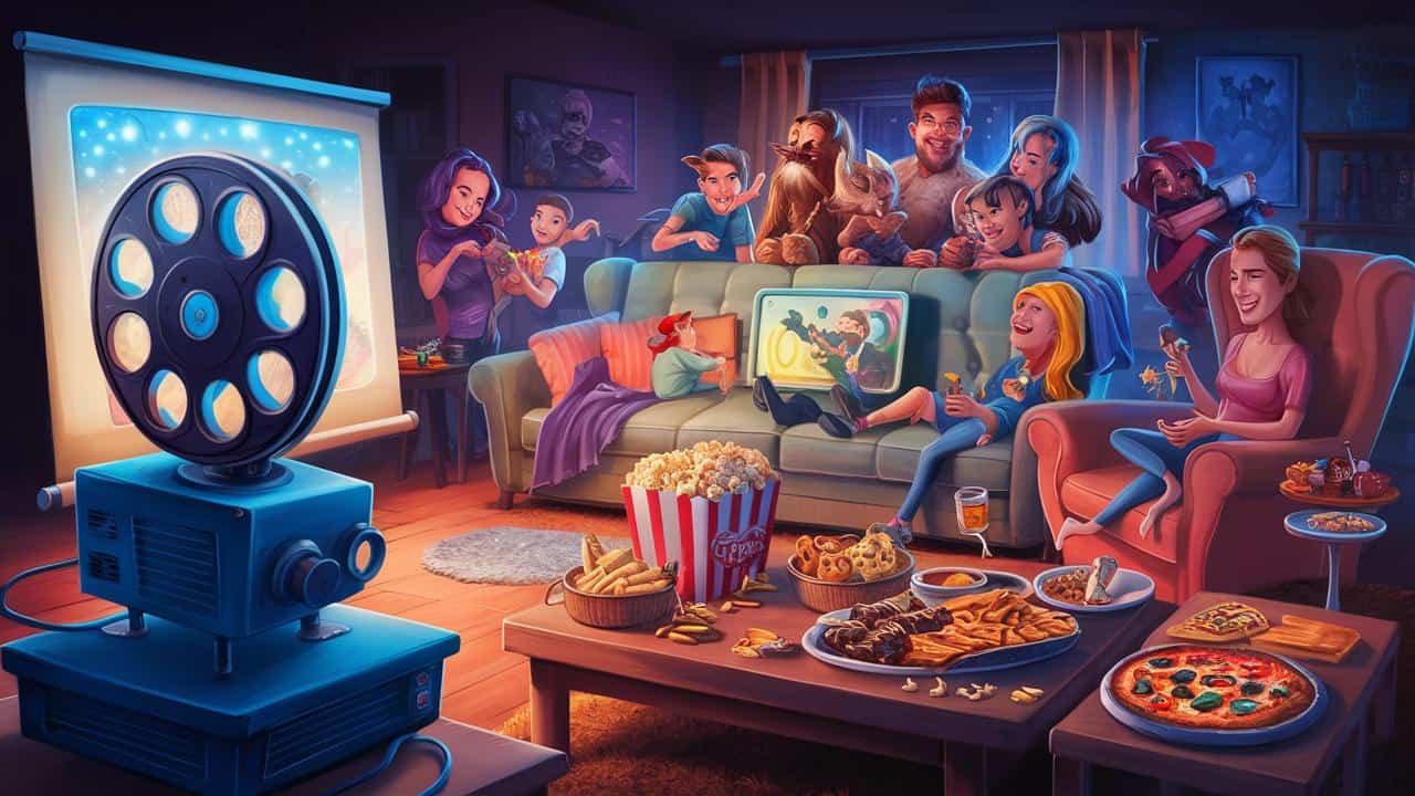 You are currently viewing Movie Night Theme Ideas for Your Game Night: Cinema Meets Gaming