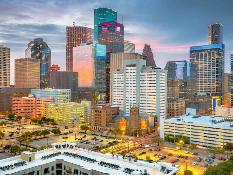 Houston downtown
