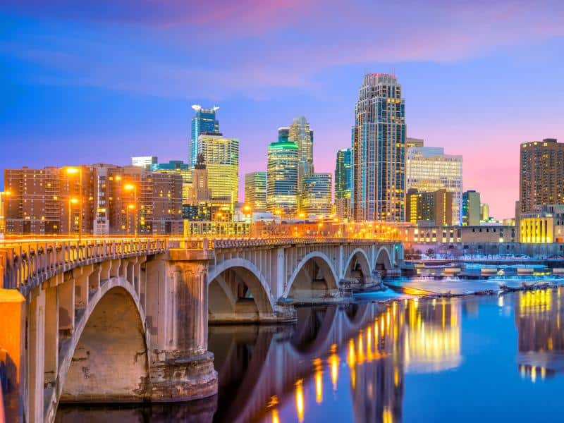 Minneapolis downtown