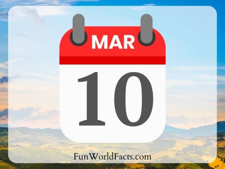 Facts about March 10