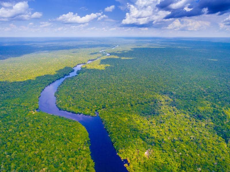Amazon River in Brazil
