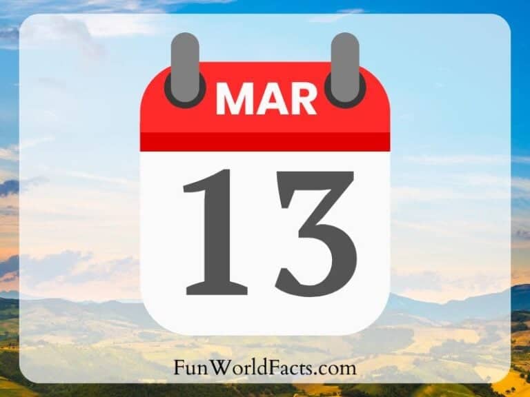 Facts about March 13
