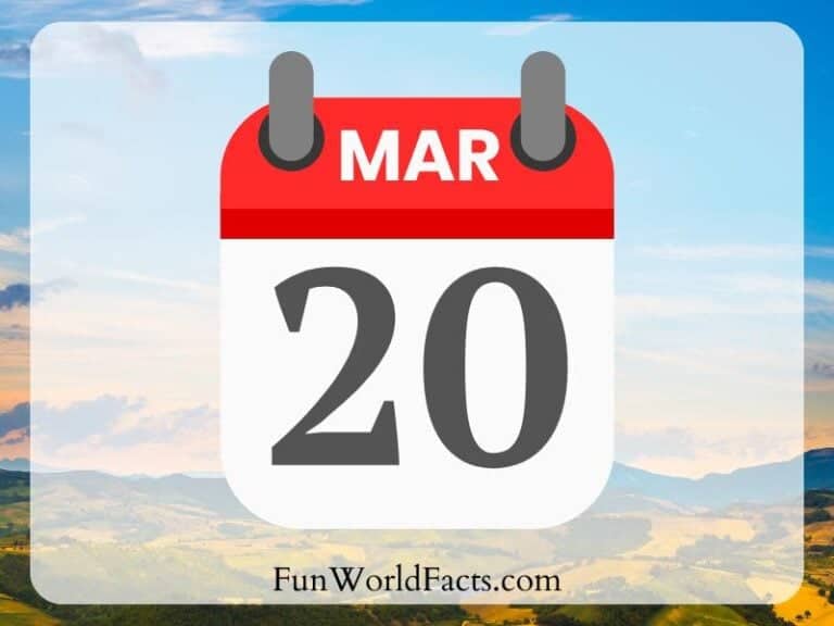 Facts about March 20