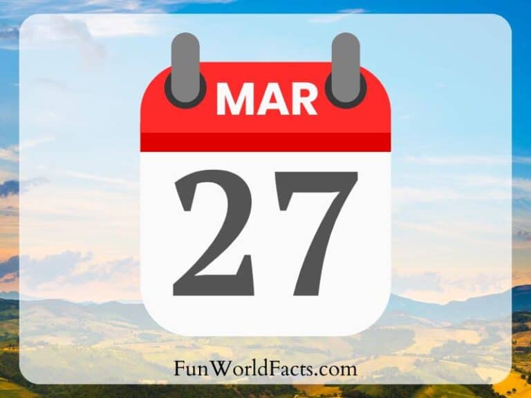 Facts about March 27