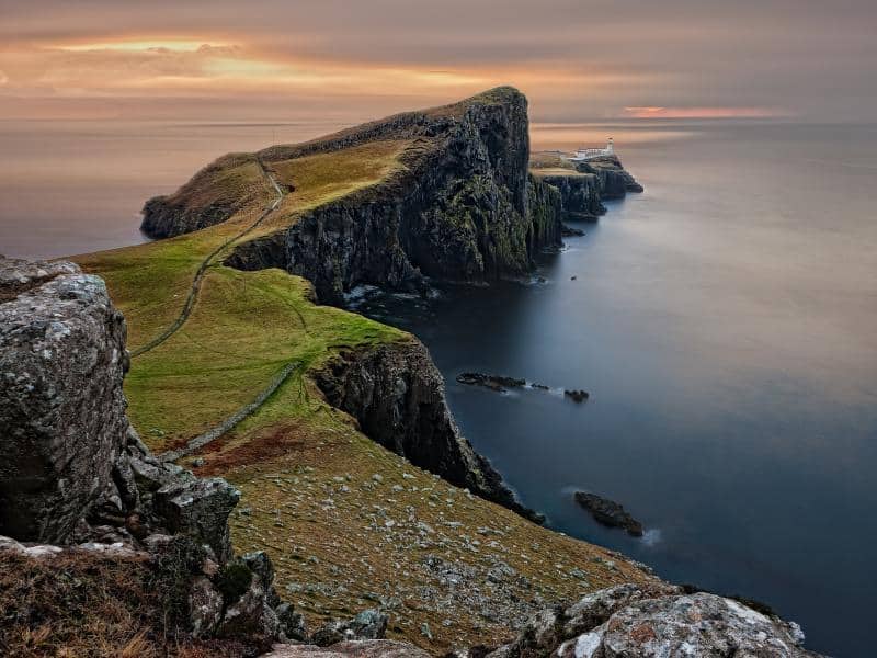 Cliff in Scotland
