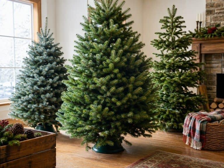 Editorial illustration related to Christmas Trees