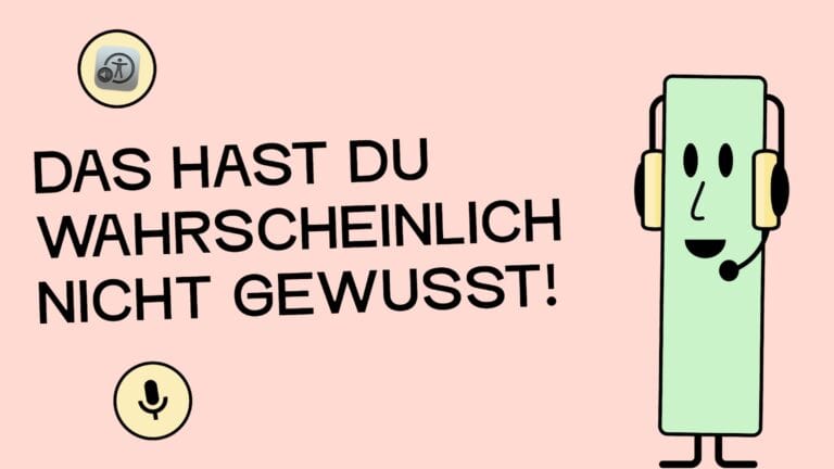 Bild auf Text: Das hast du wahrscheinlich nicht gewusst. Daneben unser armloses Maskottchen Armin mit einem Headset.