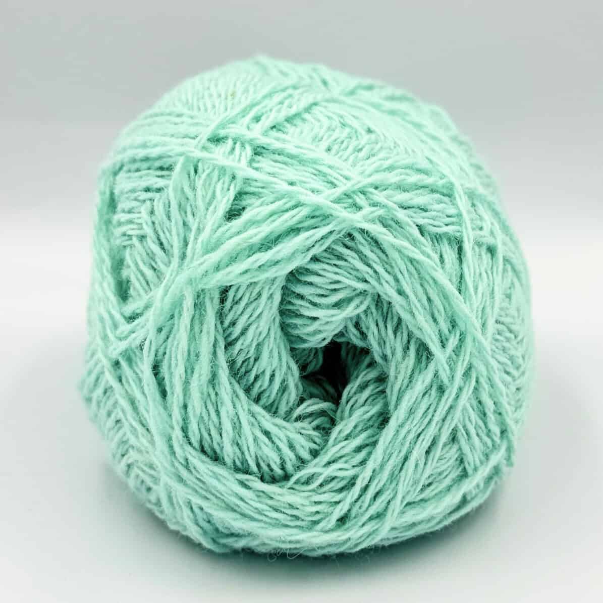 Tora New Zealandsk Uld (100 g) Mynte Tora New Zealandsk Uld (100 g) Mynte