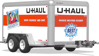 Enclosed6x12Large-trailer u-haul 6 foot by 12 foot enclosed trailer rental