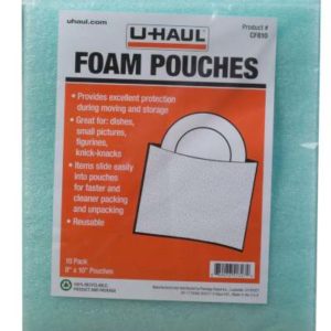 cushion foam pouches 8x10 inches