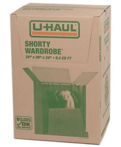 shorty wardrobe box