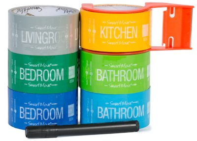 smart move coloured tape rolls for two bedroom apartment moving