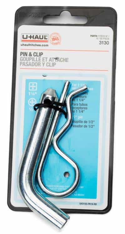 pin and clip for tow hitch