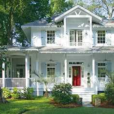 freshly painted home exterior