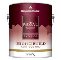 benjamin moore regal select high build exterior paint can