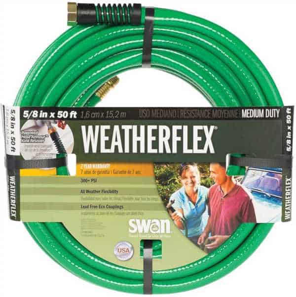 swan medium duty garden hose 50 foot